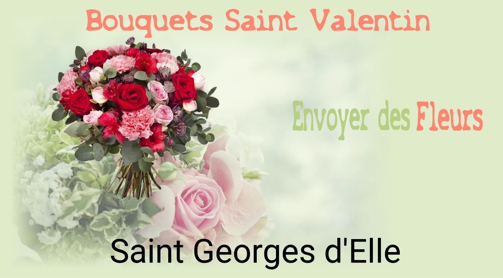Roses de Saint-Valentin livrées à Saint-Georges-d'Elle